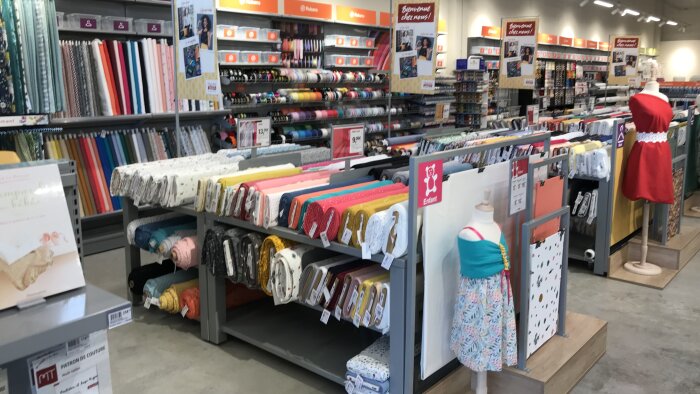Mondial Tissus ouvrira le 245 mars 2021 son premier magasin parisien. - © Mondial Tissus
