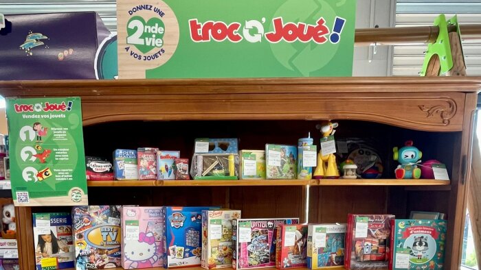 La reprise et revente de jouets d’occasion est déployée de façon permanente dans 120 magasins. - © D.R.