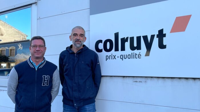 Fabien Leval, centre de compétences achats indirects et Kevin Dehan, énergie et mobilité. - © D.R.