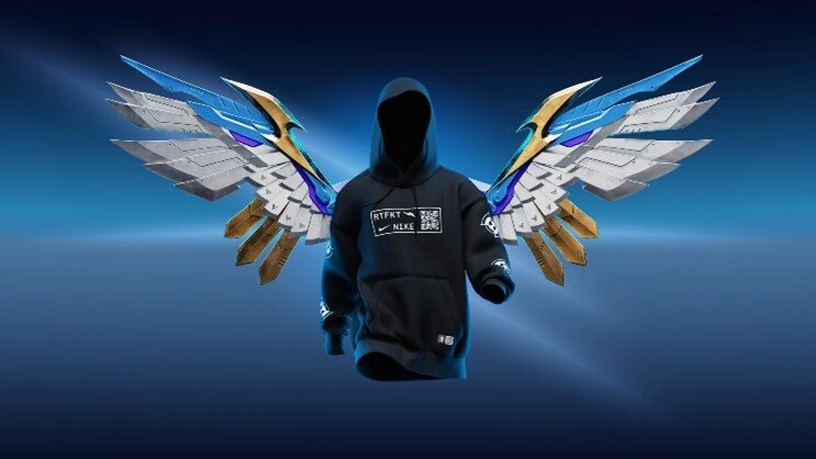 Nike a offert ce Genesis Hoodie aux détenteurs de NFT Clone X de RTFKT. - © Nike