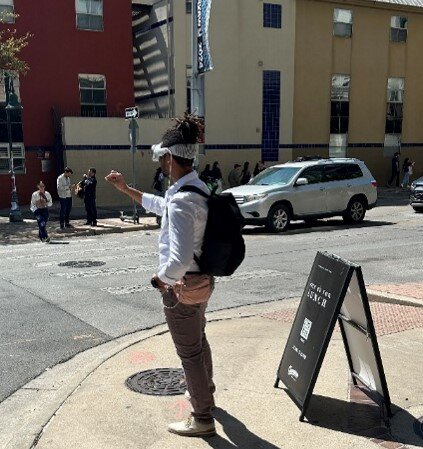 Le « face computer » pourrait devenir le nouveau smartphone, lors de la décennie 2030. - © Neil Redding