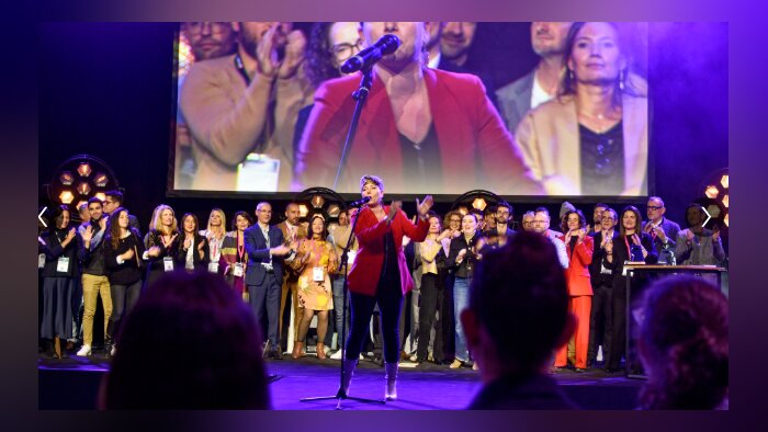 Zoélie Production a fait chanter la filière événementielle Lyonnaise au H7 - © Republik