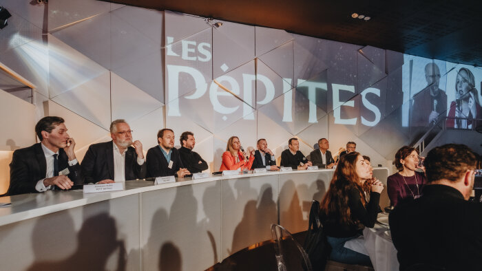 Les chroniqueurs ont mis sur le grill les Pépites qui ont pitché. - © MANUEL ABELLA / Républik Retail
