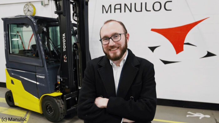 Vincent Balle est responsable informatique de Manuloc. - © Manuloc