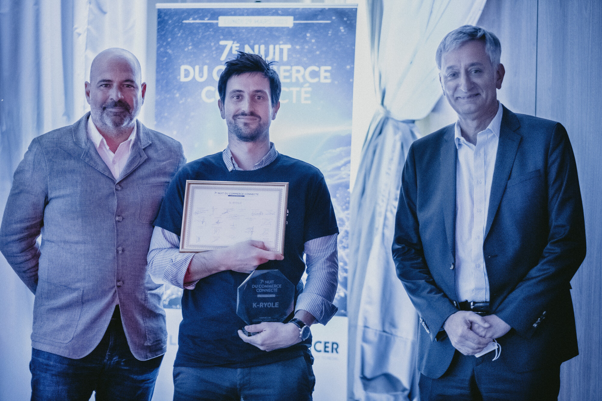 Eric Borreil (Altavia), Nicolas Duvaut (K-ryole), François Rollet (Lapeyre) - © Républik Retail