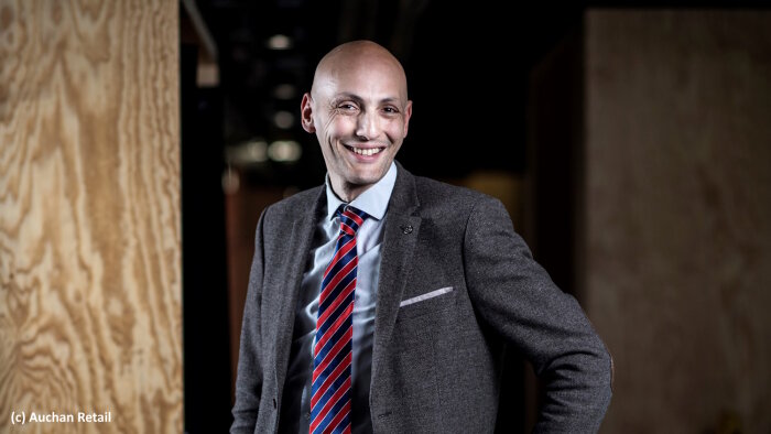 Samir Amellal est CIO et Global CDO de Auchan Retail. - © Auchan Retail