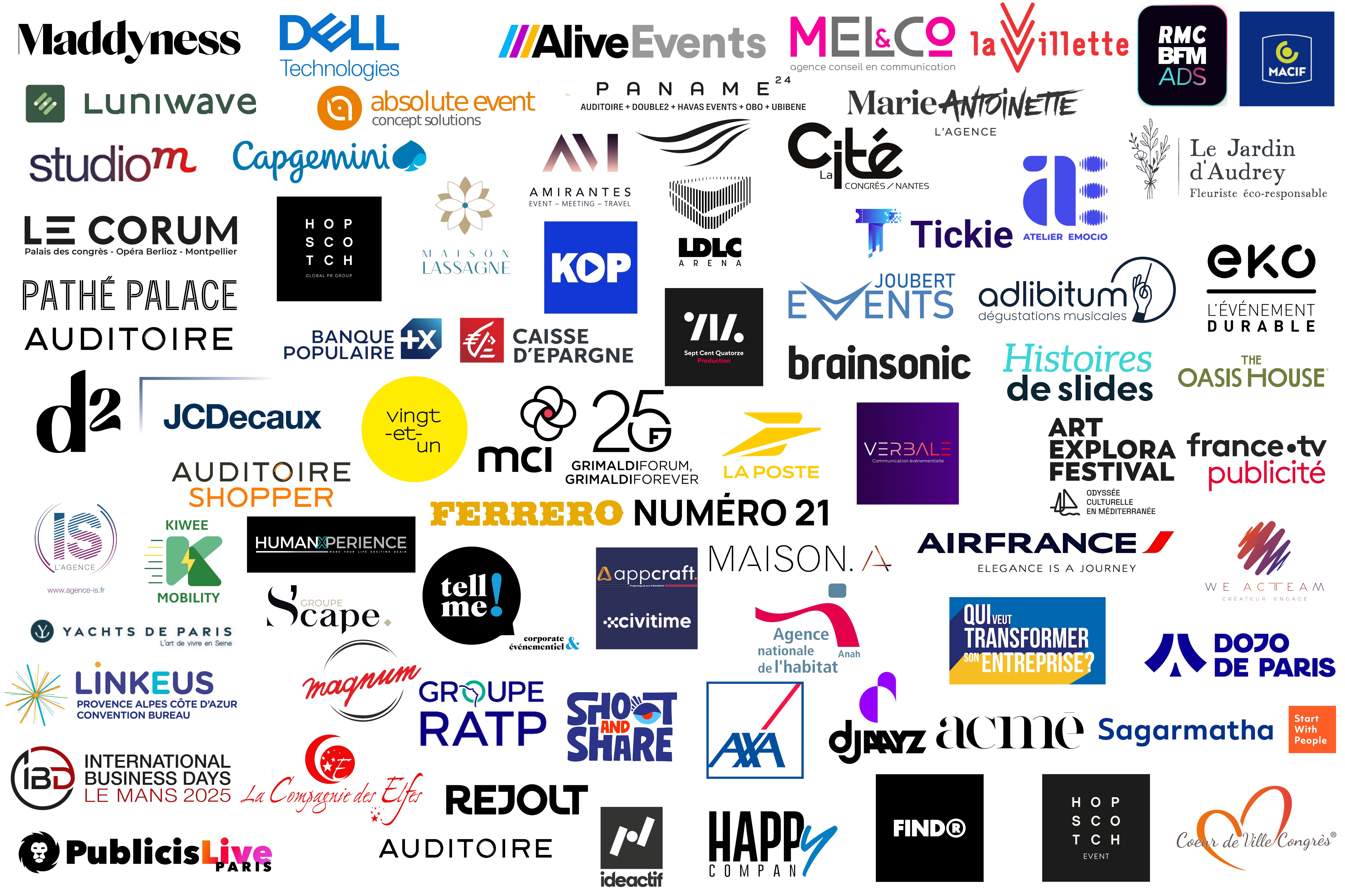 Les candidats 2025 - © IIIe Nuit de l’Evénementiel