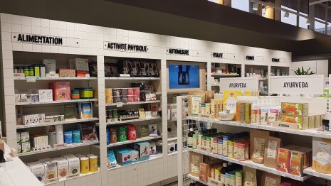 Le corner santé est plébiscité par les clients. - © Républik Retail