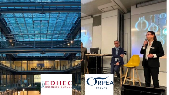 Impact : l’école de management d’Orpea en partenariat avec l’Edhec - © DR.