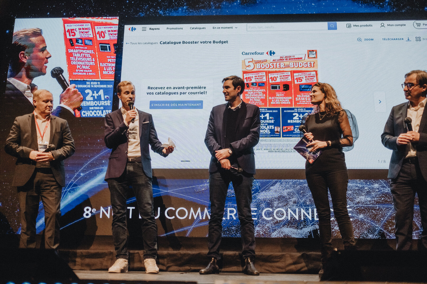 Facelift et Carrefour ont gagné un prix pour la stratégie de media social local. - © MANUEL ABELLA