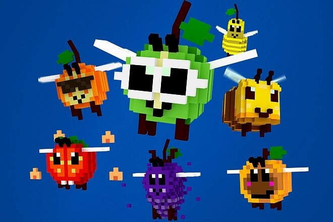 Carrefour a vendu tous ses NFBees en quelques heures. - © Carrefour
