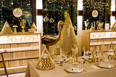 Un dîner influence au Printemps  - © Ferrero