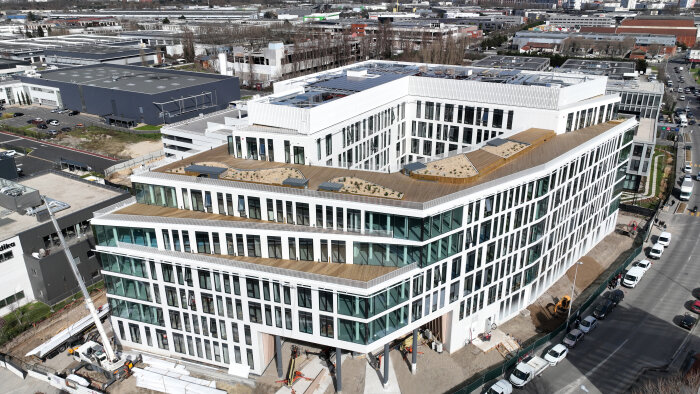 GA Smart Building et BNP Paribas Immobilier Promotion vont livrer le nouveau siège du groupe UP. - © GA Smart Building