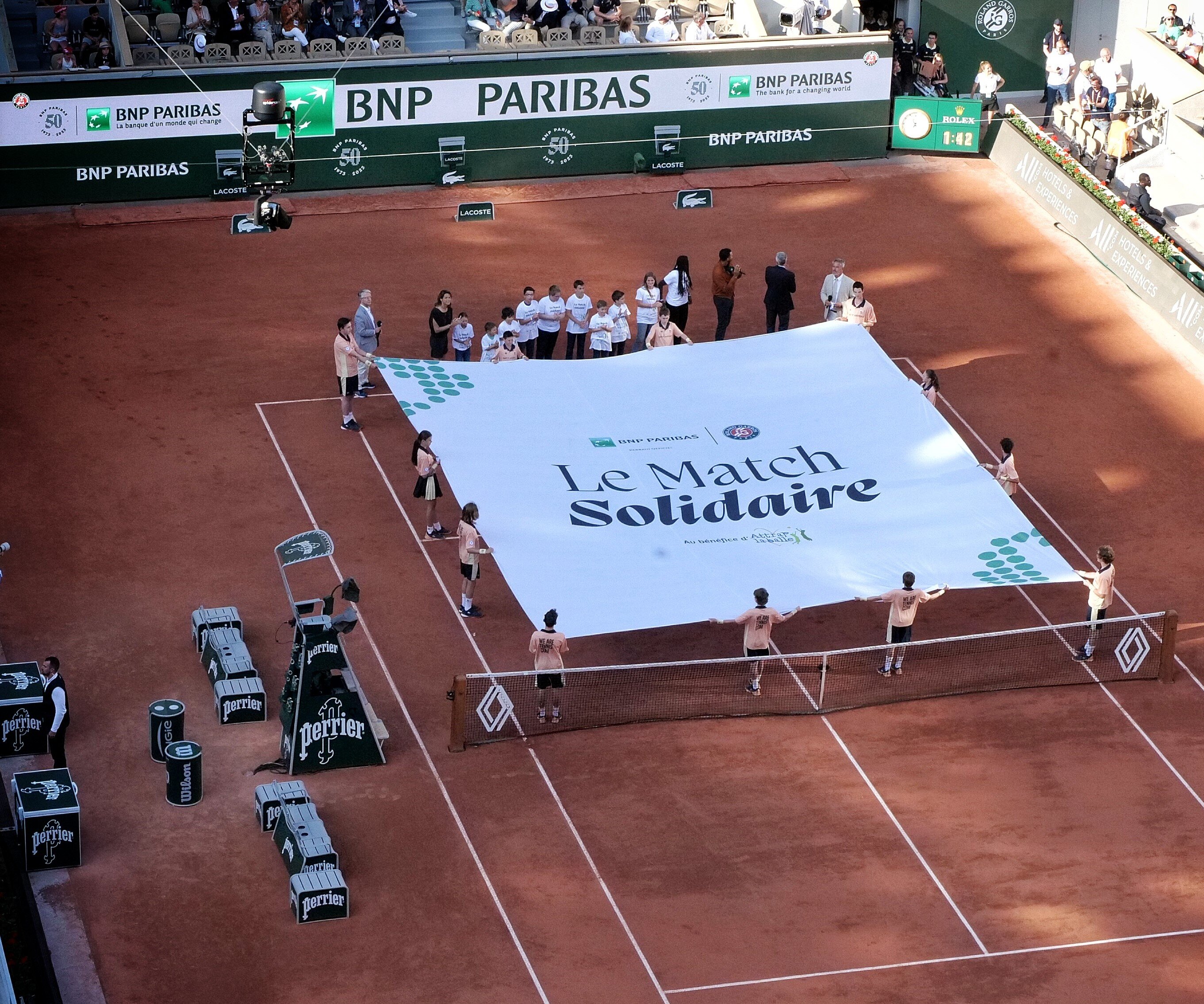 Le Match Solidaire en 2023 - © BNP Paribas