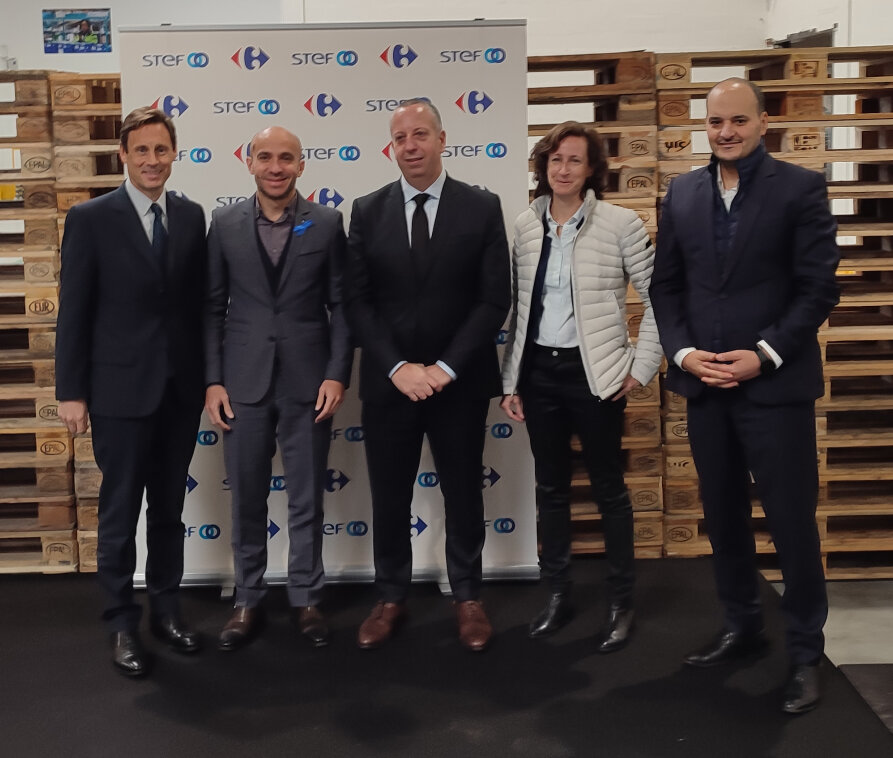 Carrefour et Stef ont inauguré ensemble la plate-forme le 24 novembre. - © Républik Retail / CC
