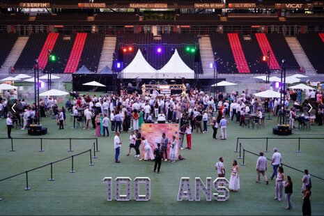 Célébration des 100 ans d'UNIMEV au Matmut Stadium de Lyon - © D.R.