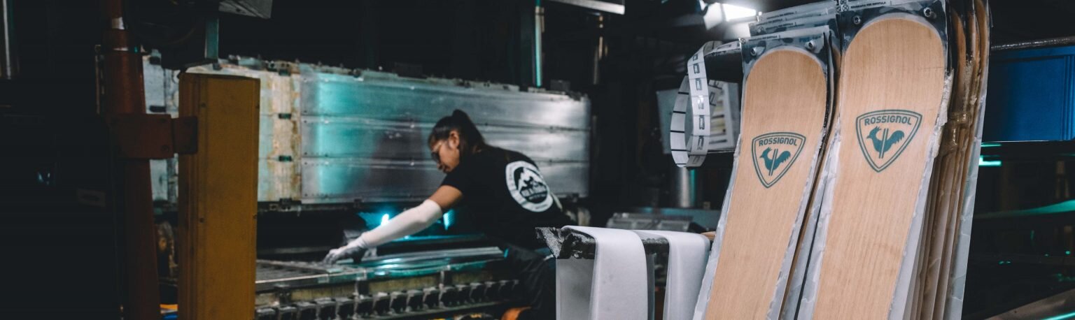 Le ski Essential présente un taux de recyclabilité de 77 %, 10 fois supérieur à un ski classique. - © D.R.