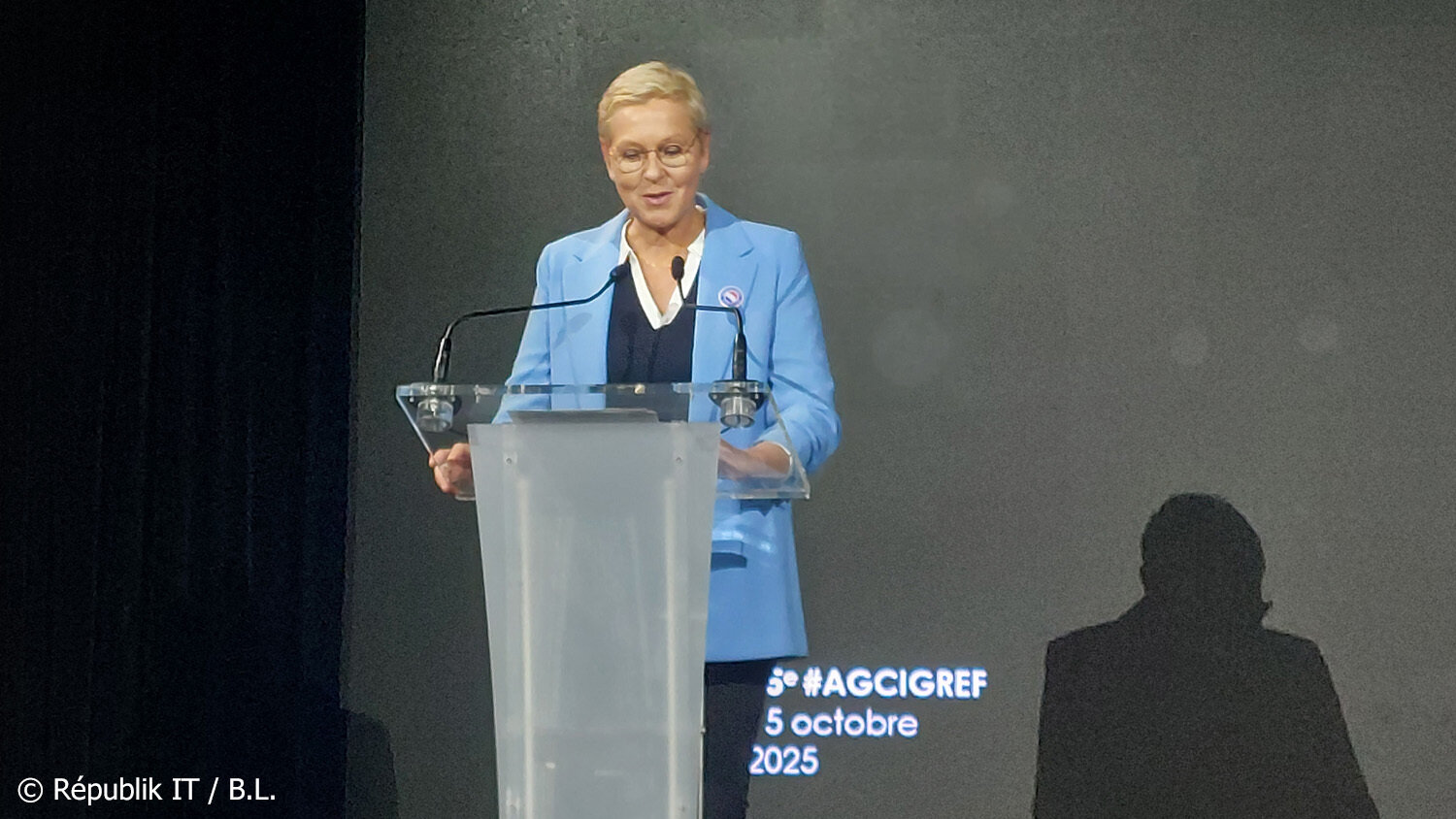 Anne Le Henanff est ministre déléguée chargée de l’intelligence artificielle et du numérique. - © Républik IT / B.L.