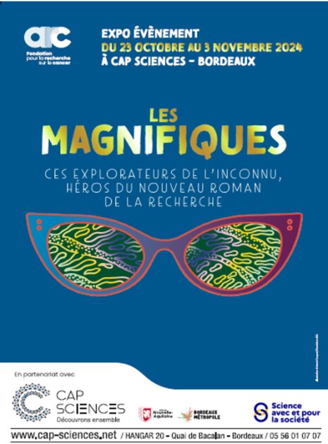 L'affiche de l'exposition événement Les Magnifiques - © Fondation ARC