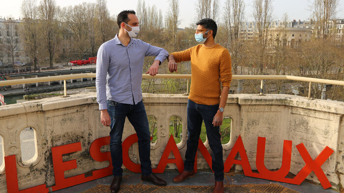 Nicolas Bridey, cofondateur de Silex et Christophe Divi, DG Agence des Economies Solidaires. - © D.R.