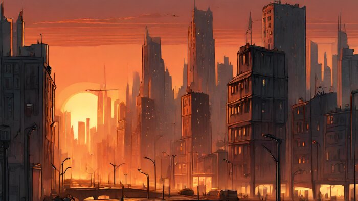 52 % des Français considèrent que la ville n’est pas faite pour eux. - © Générée par IA avec Canva