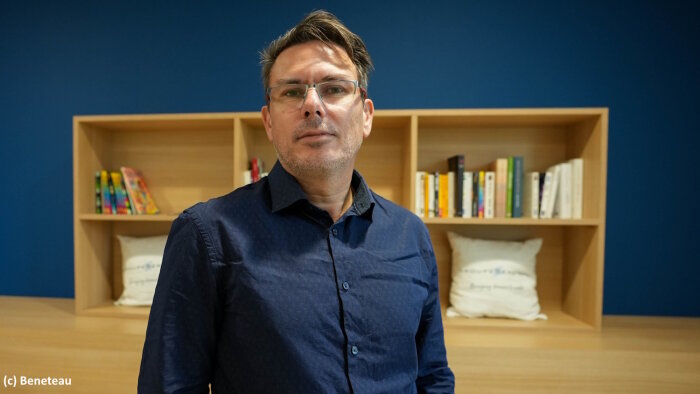 Ronan Penlaé est le Responsable Data et CRM du groupe Beneteau. - © Beneteau