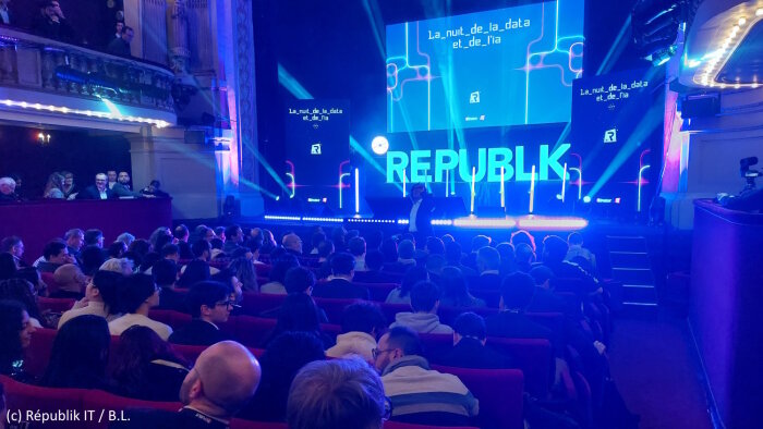 La deuxième Nuit de la Data et de l’IA s’est déroulée le 5 février, au Théâtre de la Madeleine. - © Républik IT / B.L.