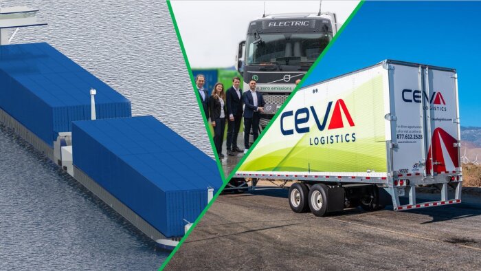 En bref : Les barges vertes de Rhenus Logistics, les camions électriques de Ceva Logistics…