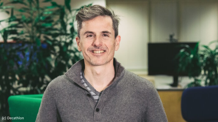 Jérôme Dubreuil est Global CDO de Decathlon. - © Decathlon