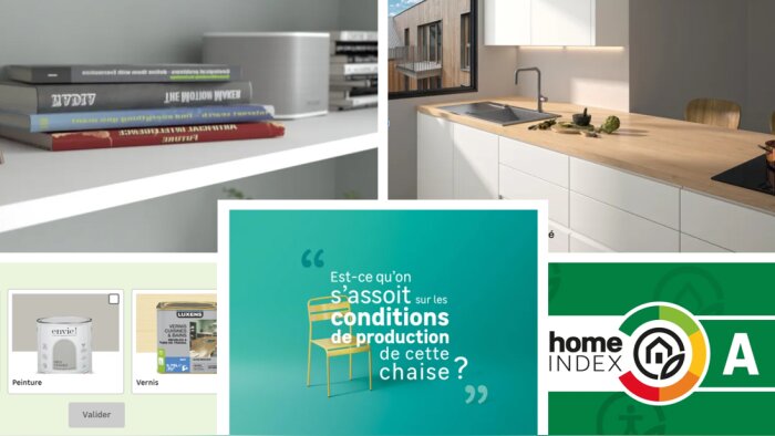 Le Home Index repose sur une notation allant de A à E et recense 120 000 produits. - © D.R.