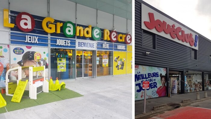 La Grande Récré et Jouéclub deviennent cousines, les deux marques perdurent avec le rachat. - © Républik Retail
