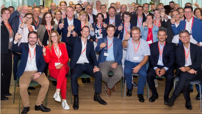 Les membres de l’association Supply Chain + au grand complet. - © D.R.