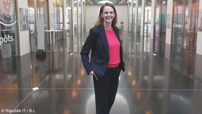 Emilie Brié-Philippe est RSSI DPS au groupe Caisse des Dépôts et Consignations. - © Républik IT / B.L.