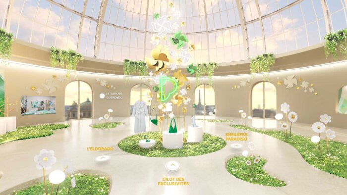 Le magasin virtuel recrée en ligne l’envie de flâner dans les rayons. - © Printemps