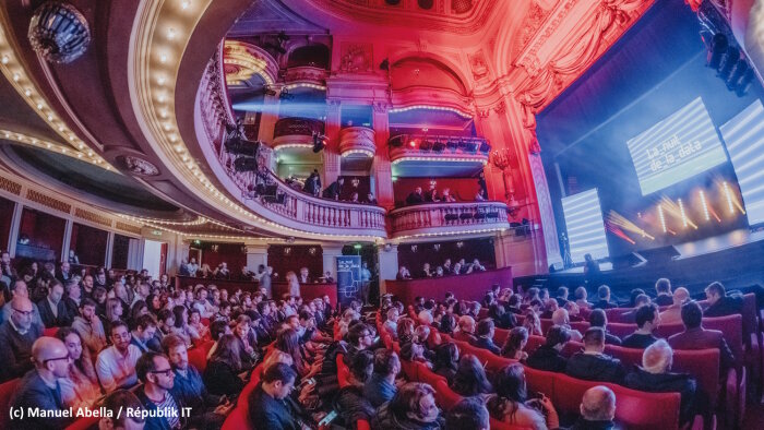 La deuxième Nuit de la Data aura lieu au Théâtre de la Madeleine le 5 février 2024. - © Manuel Abella / Républik IT