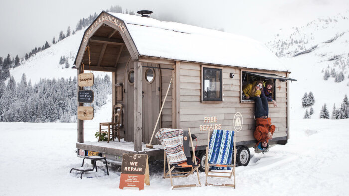 La « tiny house » du Worn Wear Tour - © Patagonia