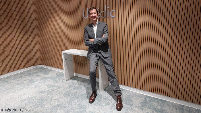Vincent Roberti est directeur des services numériques et de la stratégie de la donnée de l’Unedic. - © Républik IT / B.L.