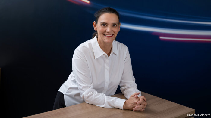 Angélique Bidault-Verliac est Directrice Performance & Data de SNCF Connect & Tech - © Magali Delporte