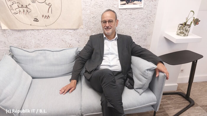 Jean-Claude Laroche est président du Cigref (Club Informatique des Grandes Entreprises Françaises). - © Républik IT / B.L.