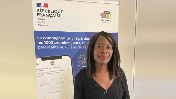 Love Andrieu est intrapreneuse de la start-up d’État « 1000 premiers jours ». - © Ministère des Solidarités