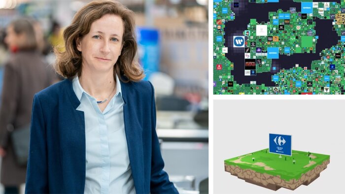 Elodie Perthuisot, directrice exécutive e-commerce, data et transformation digitale de Carrefour. - © D.R.