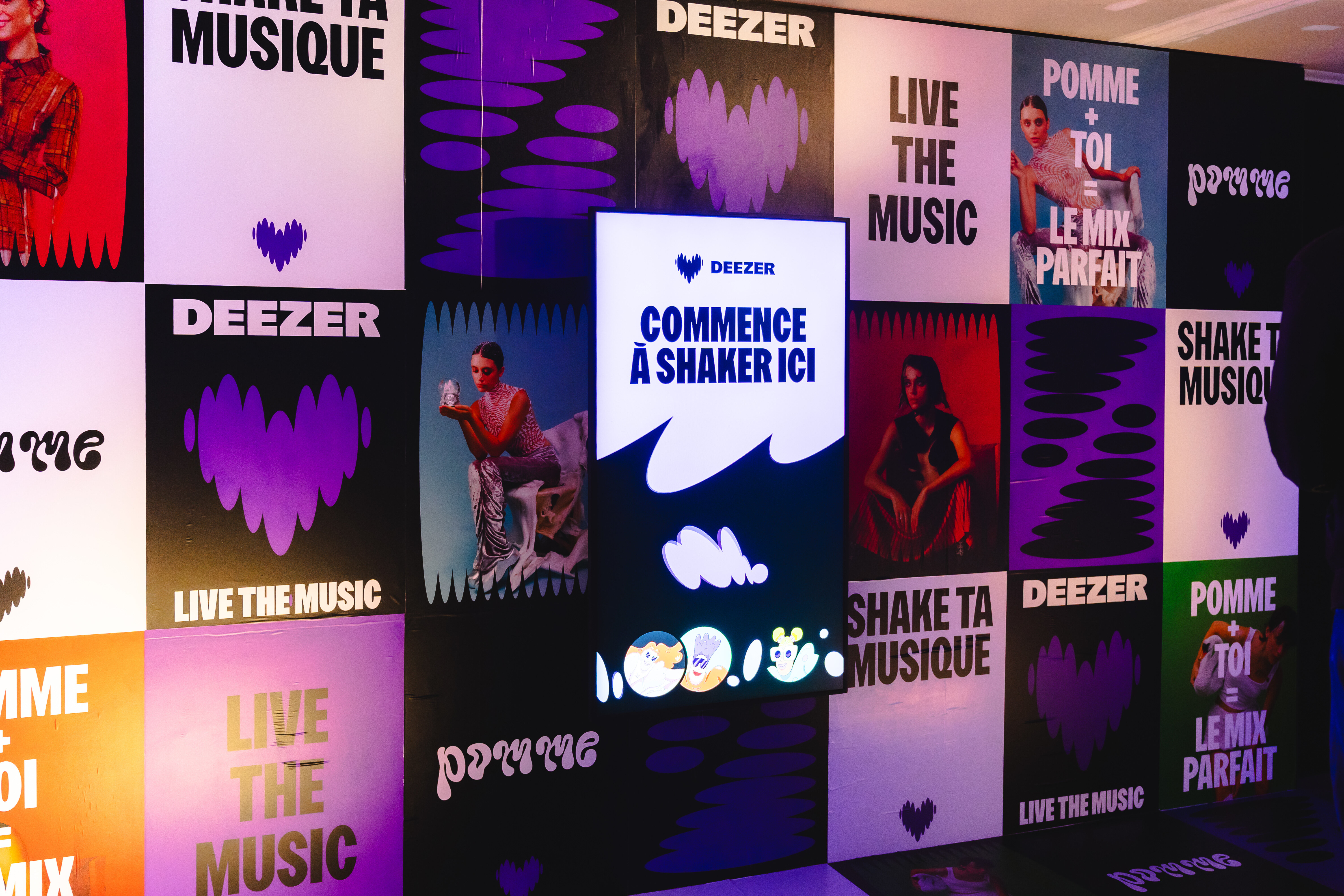 L’appli Shaker en live - © Deezer