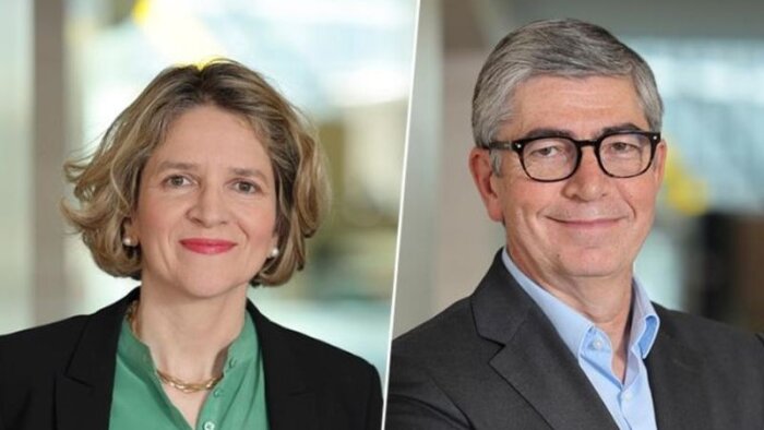 Arval : Cécile Pinet-Quénard (DRH groupe) et Philippe Noyer (DRH France) - © D.R.