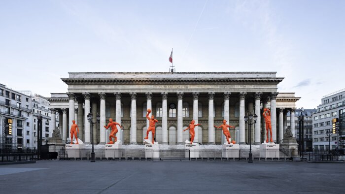 Nike investit le Palais Brongniart à Paris - © Nike
