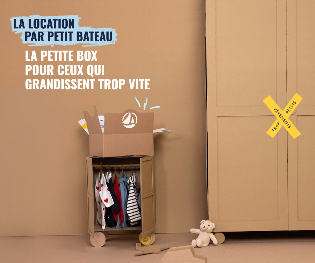 La location de vêtements pour bébé - © D.R.