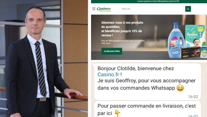 Cédric Osternaud pilote l’e-commerce pour les enseignes Casino et multiplie les canaux de vente. - © D.R.