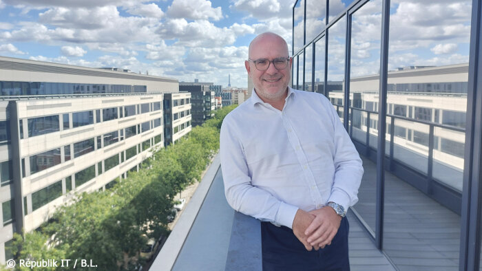 Patrice Valadeau est DSI d’Enedis. - © Républik IT / B.L.