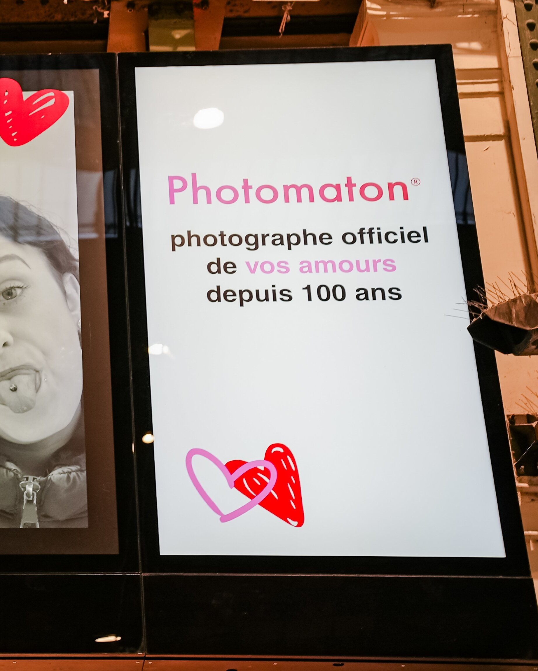 Nouvelle signature déclinée pour la St Valentin 2025 - © Photomaton