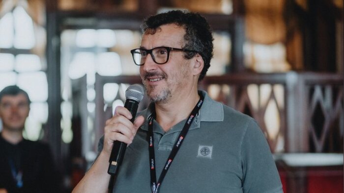 Thierry Veil, fondateur de Bagelstein, lors de Resto Days. - © Républik Retail