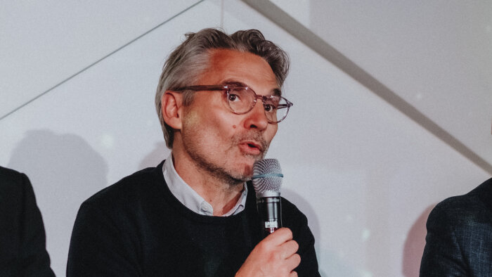 Franck Poncet, juré lors de l’émission des Pépites du retail le 3 avril. - © D.R.